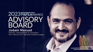 Jodain Massad, NFL Films Director, Development & Innovation, Joins New York Festivals TV & Film Awards Advisory Board