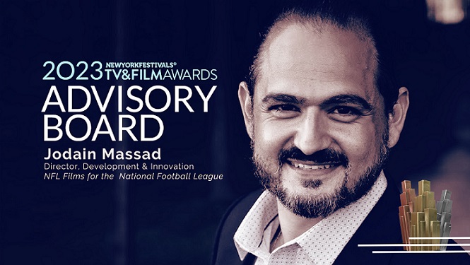 Jodain Massad, NFL Films Director, Development & Innovation, Joins New York Festivals TV & Film Awards Advisory Board