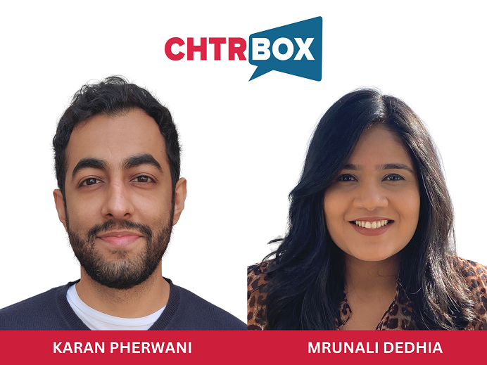 QYOU Media Inc elevates Karan Pherwani & Mrunali Dedhia to Vice President, Chtrbox