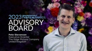 Pete Stevenson Joins New York Festivals TV & Film Awards Advisory Board