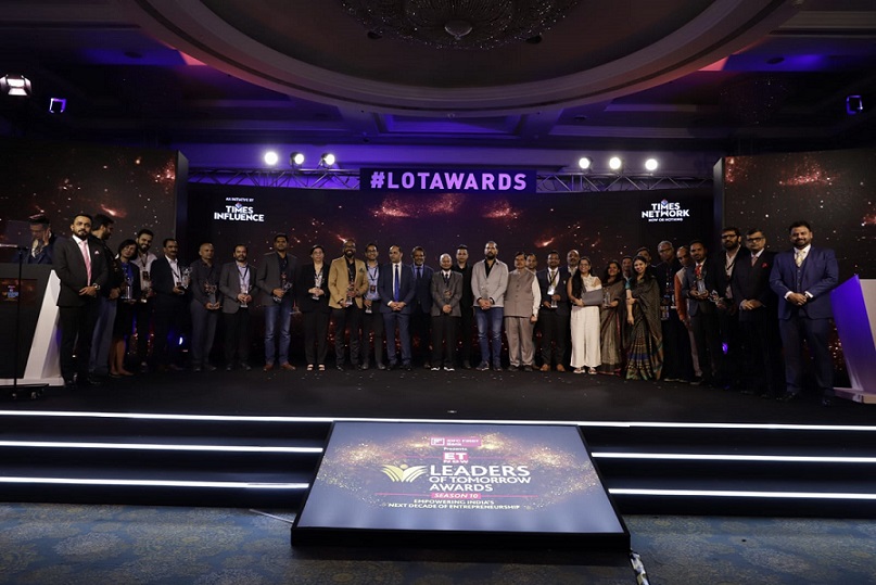 ET NOW celebrates the spirit of entrepreneurship at the 10th Season of Leaders of Tomorrow Awards