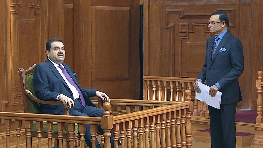 Adani Grilled on Aap Ki Adalat, Show Garners Phenomenal Numbers – India TV grows threefold in the timeslot