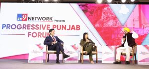 Punjab CM Mr Bhagwat Mann rolls the red carpet to India Inc at TV9 Progressive Punjab Forum in Mumbai