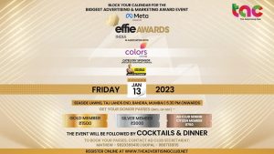 AdClub to host Effie India Awards on 13th Jan