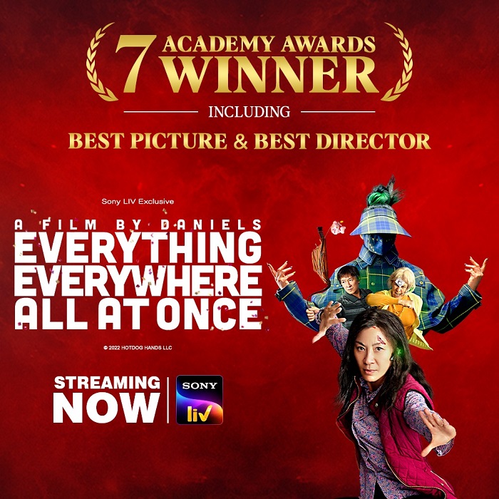 The Oscar winning movie ‘Everything Everywhere All At Once’ streaming exclusively on Sony LIV in India