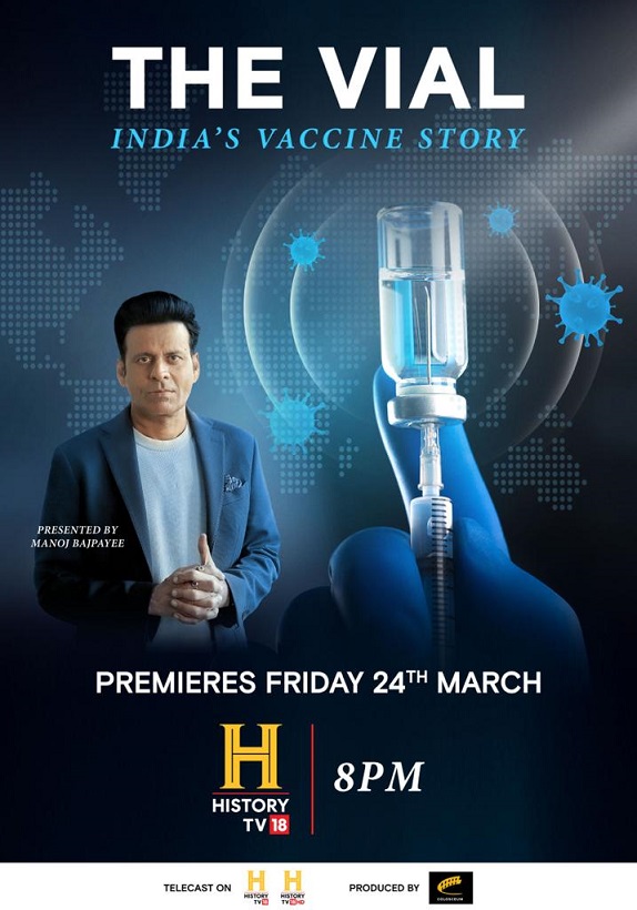 Manoj Bajpayee Narrates India’s Covid-19 Vaccine Journey in History TV18’s Upcoming Documentary ‘The Vial’