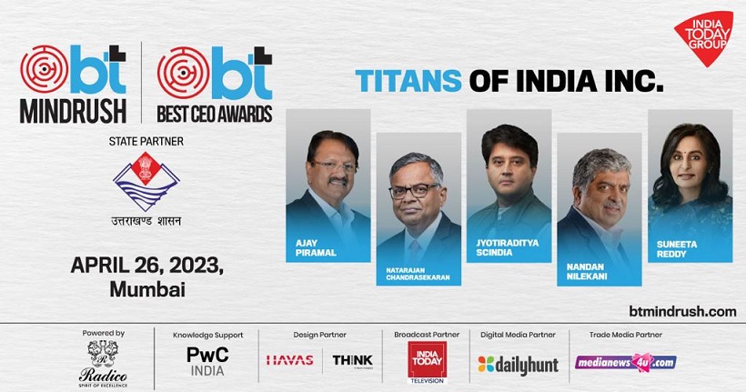 BT Mindrush 2023: India's Top Minds to Discuss Future of Entrepreneurship and Business Transformation