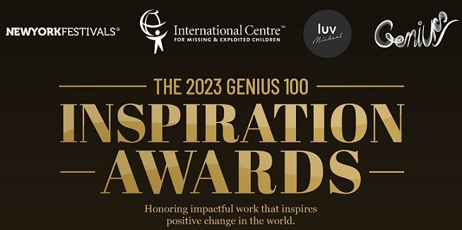 New York Festivals Advertising Awards and The Genius 100 Foundation Announce Expansion of the Genius 100 Awards