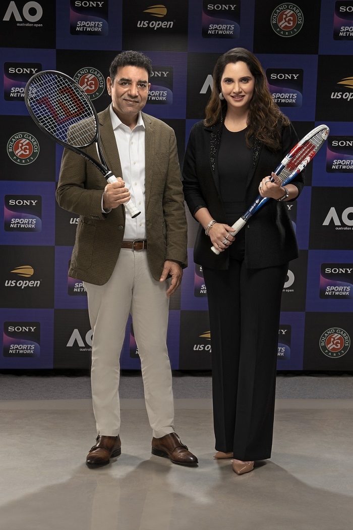 Indian Tennis Legend Sania Mirza takes on a new role as the Tennis Ambassador for Sony Sports Network