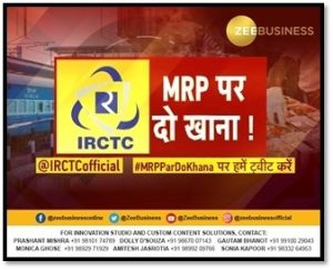 Zee Business’ #MRPParDoKhana news reportage and awareness campaign results in IRCTC taking immediate strict action against offenders