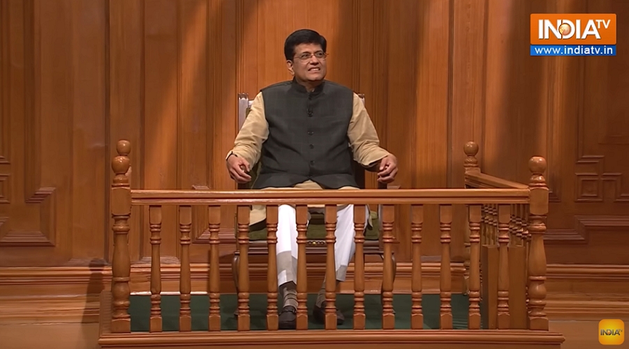 Aap ki Adalat: "Eknath Shinde will continue as CM, we will contest Maharashtra polls together", says Piyush Goyal