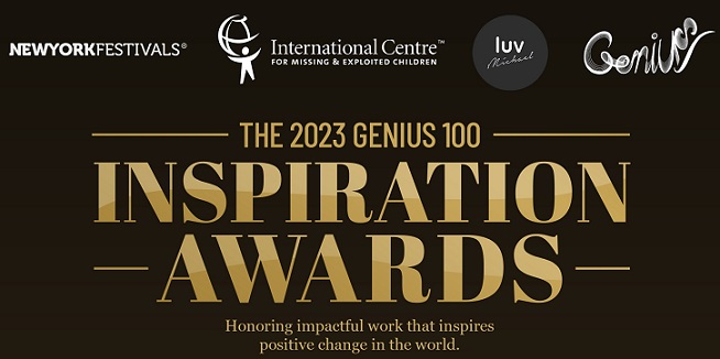 New York Festivals Advertising Awards and The Genius 100 Foundation Announce Expansion of the Genius 100 Awards
