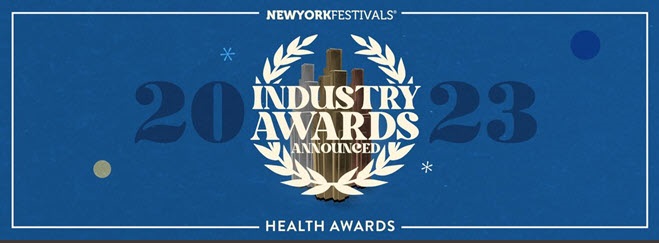 New York Festivals Health Awards Announces 2023 Special Industry Awards