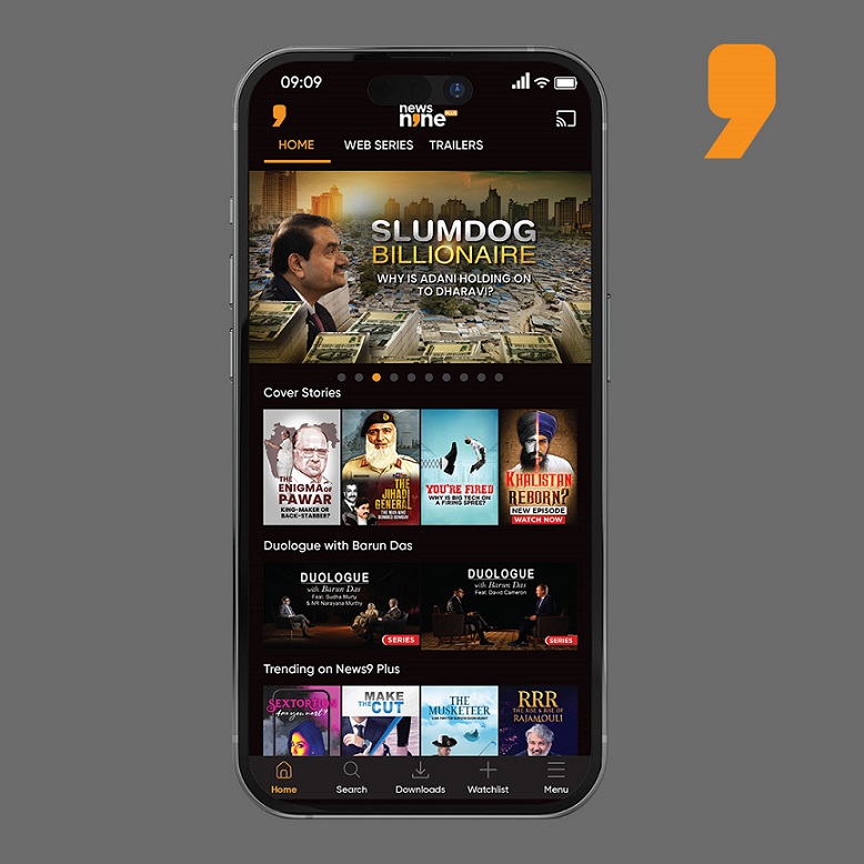 News9 Plus, World’s first News OTT platform, launched in India by TV9 Network