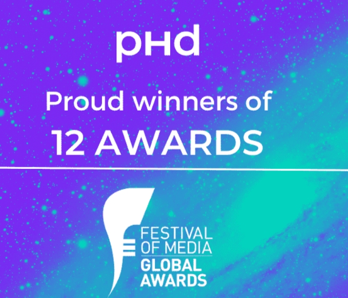 PHD wins 12 trophies at the 2023 Festival of Global Media Awards