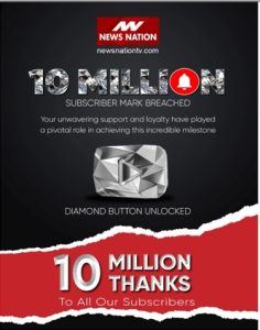 News Nation Network’s YouTube channel surpasses 10 million subscribers