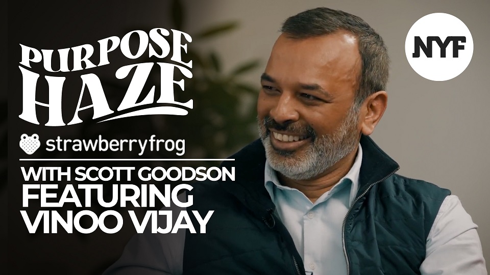 StrawberryFrog CEO and series Host Scott Goodson Dives Deep Into Purpose with Truist Financial Corporation’s CMO Vinoo Vijay