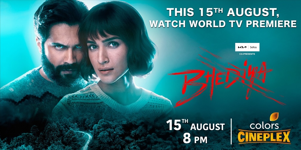 Varun Dhawan and Kriti Sanon's 'Bhediya' to howl on COLORS Cineplex this Independence Day