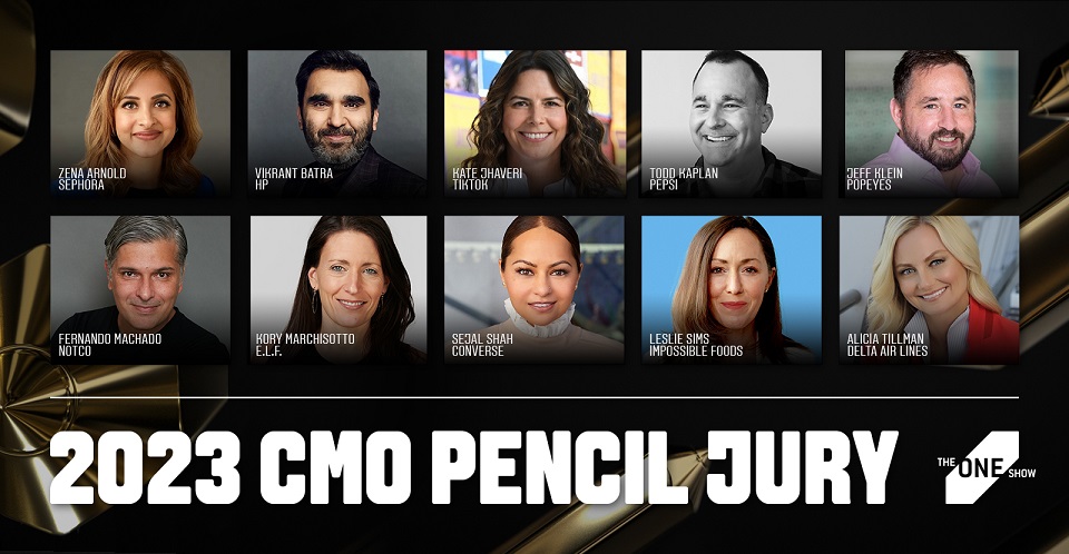 The One Show 2023 CMO Pencil jury announced