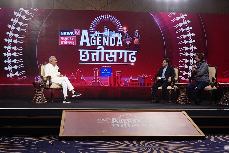 CM Bhupesh Baghel addresses News18's 'Agenda Chhattisgarh' Summit
