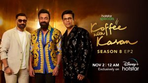 Koffee with Karan Feature Story: Bobby Deol on his low phase of career: “I gave up, I started self pitying myself”
