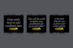 NOT W+K unveils a cheeky visual approach to the 2024 One Show awards