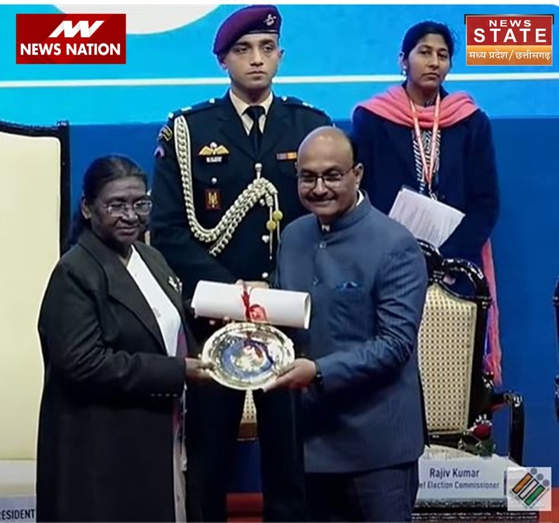 News State Madhya Pradesh-Chhattisgarh Clinches ECI Media Awards 2023
