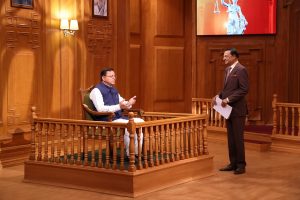 Pushkar Singh Dhami In Aap Ki Adalat