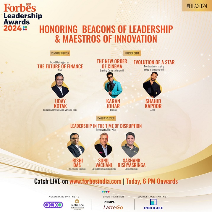 Forbes India presents the 13th edition of ‘Forbes India Leadership Awards’ FILA2024