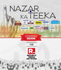 Republic Media Network Unveils Groundbreaking Pre-Election Campaign: "Nazar Ka Tikka - Vote Jaroor Kare!"