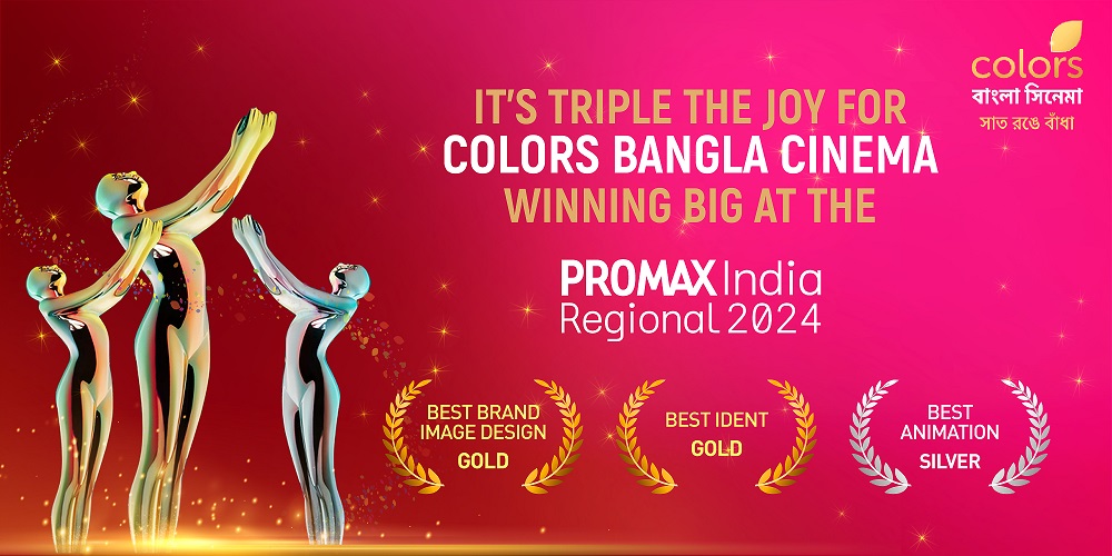 Colors Bangla Cinema shines with three wins at Promax India Regional 2024 Awards