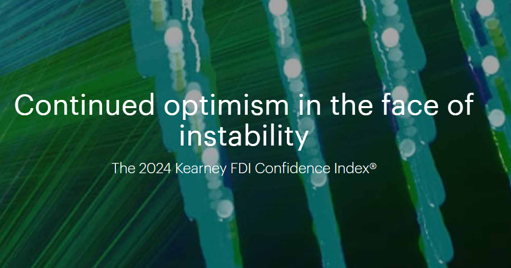 The 2024 Kearney FDI Confidence Index