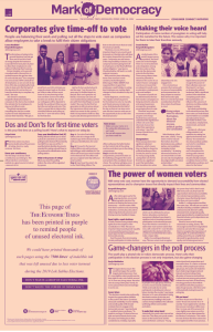 Havas Worldwide India’s Soham Ghosh and Ravinder Kumar win Times of India & Election Commission of India’s Power of Print Contest 2024