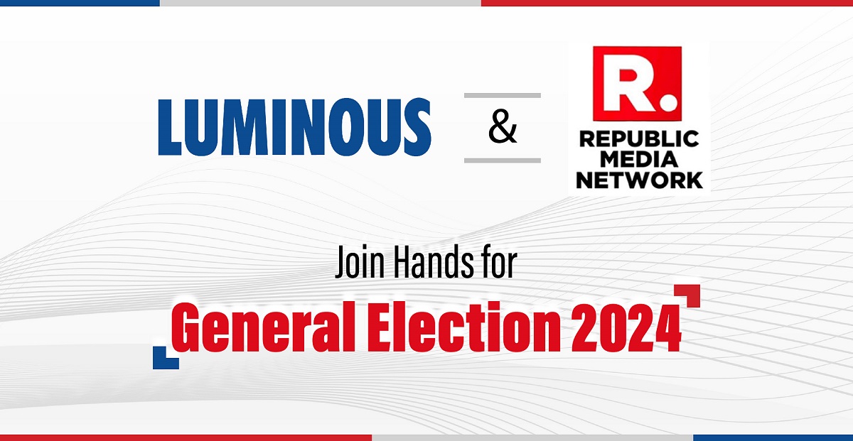 Luminous Power Technologies Partners with Republic Media Network for Strategic Election Studio Branding