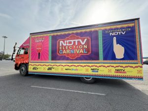 NDTV’s Election Carnival Traverses 11,000 Kilometres, Across 50 Cities, Featuring 14 Anchors