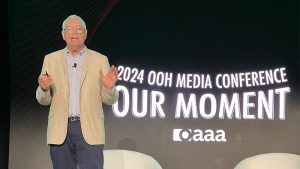 World Out of Home Organization President Tom Goddard calls on OOH industry to speed up its initiatives on sustainability