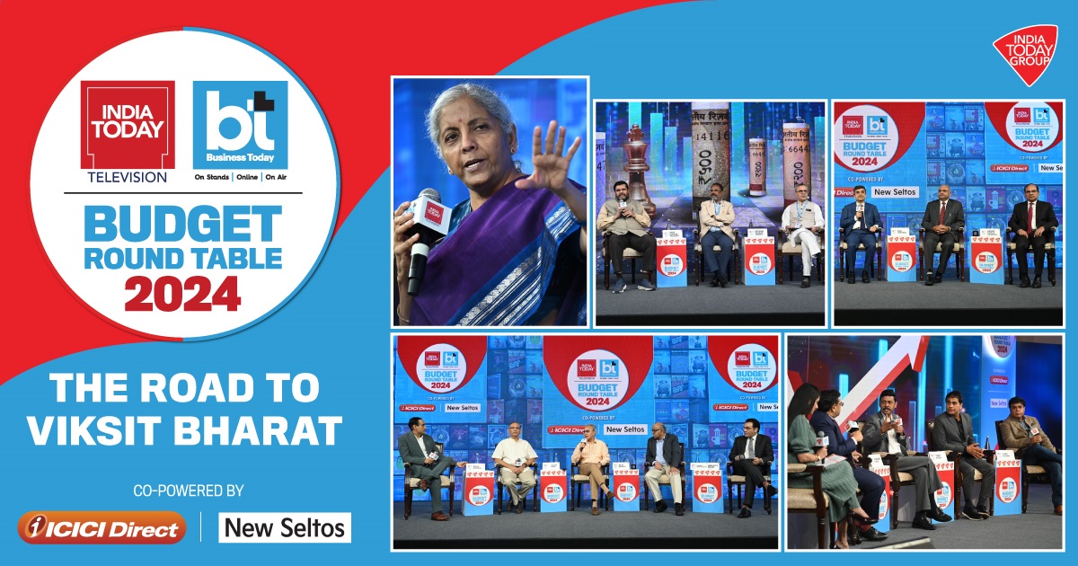 India Today-Business Today Budget Round Table: FM Nirmala Sitharaman and India Inc. stalwarts unveil the Viksit Bharat road map over eight insightful sessions