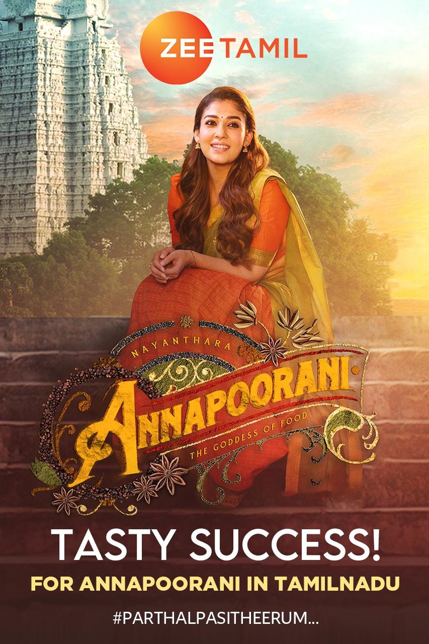 Annapoorani shines through Zee Tamil's Creative Campaign