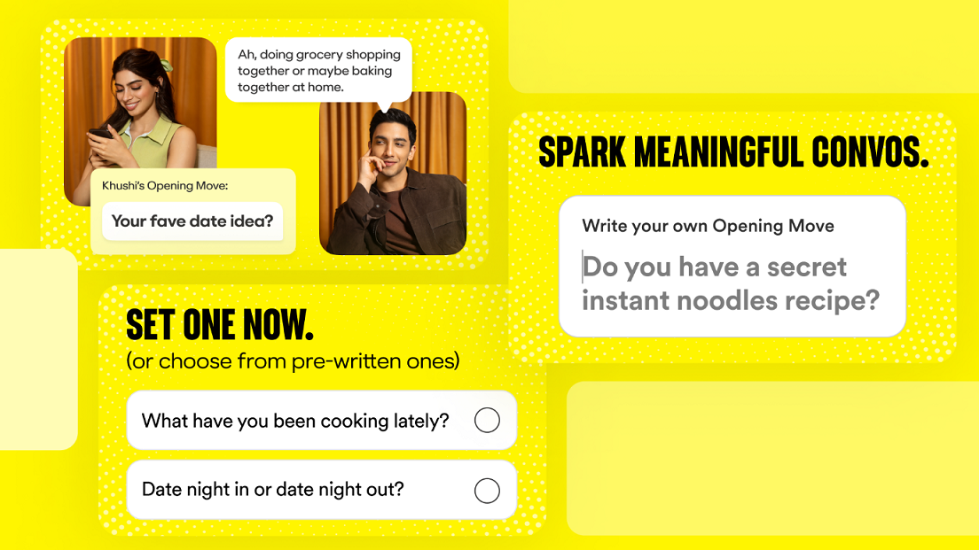 Bumble & Zepto partner to simplify date prep & planning for singles in India