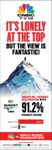 CNBC-TV18 launches Ad campaign to establish its dominance on Budget Day
