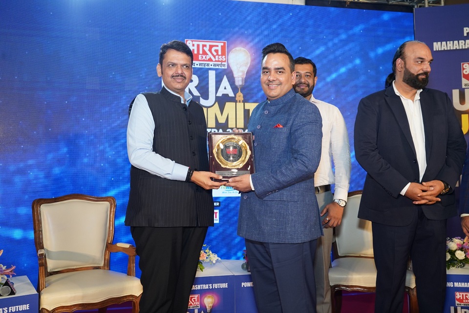 Bharat Express CMD Upendrra Rai and Deputy Chief Minister Devendra Fadnavis Engage in Insightful Dialogue on Maharashtra’s Future at Urja Summit