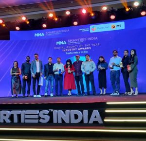 Performics India Wins Digital Agency of the Year award at SMARTIES 2024
