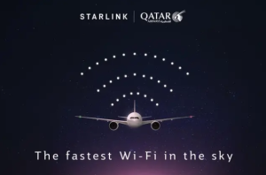 Qatar Airways launches the world’s first Boeing 777 starlink-equipped flight