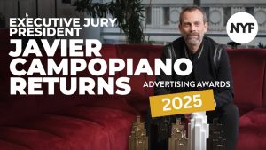 Javier Campopiano Returns as Executive Jury President for the 2025 NYF Advertising Awards
