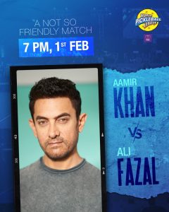 Aamir Khan and Ali Fazal set to face off at the World Pickleball League