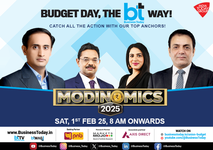 Business Today Unveils Special Budget Day Programming: ‘Budget Day, The BT Way’