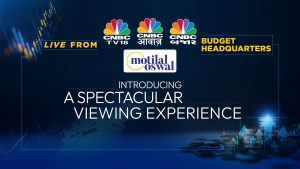 CNBC-TV18, CNBC-AWAAZ & CNBC Bajar Announce Strategic Partnership with Motilal Oswal