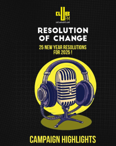 A New Year Resolution for Change Makers