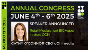 oOh!media CEO Cathy O'Connor to be headline speaker at forthcoming WOO Annual Congress