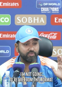 Rohit Sharma shares secret of India's success, offers personal update